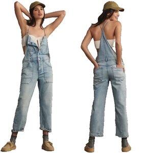 Anthropologie Pilcro Painter Denim Overalls Size Small